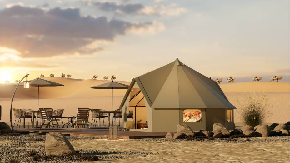 弥勒市露营酒店帐篷厂家